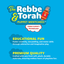 Load image into Gallery viewer, Mitzvah Kinder Rebbe and Torah Puppet Mentchees