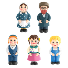 Load image into Gallery viewer, Mitzvah Kinder doll set Totty Mommy Moishy Malky Baby Chaim