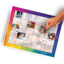 Load image into Gallery viewer, Mitzvah Kinder Sticker Puzzle - Avos Ubanim