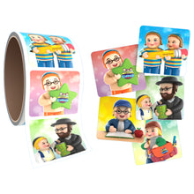 Load image into Gallery viewer, Mitzvah Smileys Stickers | Boys Cheider