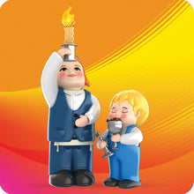 Load image into Gallery viewer, Mitzvah Smileys Stickers | Shabbos Day