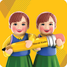 Load image into Gallery viewer, Mitzvah Smileys Stickers | Girls School