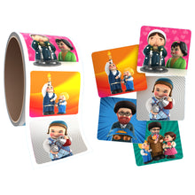 Load image into Gallery viewer, Mitzvah Smileys Stickers | Shabbos Day