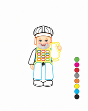 Load image into Gallery viewer, Kohen Gadol Chanukah Puppet