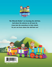 Load image into Gallery viewer, Aleph Beis Book with the Mitzvah Kinder - English