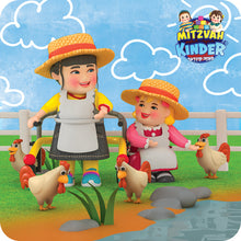 Load image into Gallery viewer, Mitzvah Smileys Stickers | Farm Animals