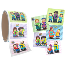 Load image into Gallery viewer, Mitzvah Smileys Stickers | Alef Beis