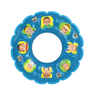 Mitzvah Kinder Swim Ring Inflatable Tube - Boys, 24"