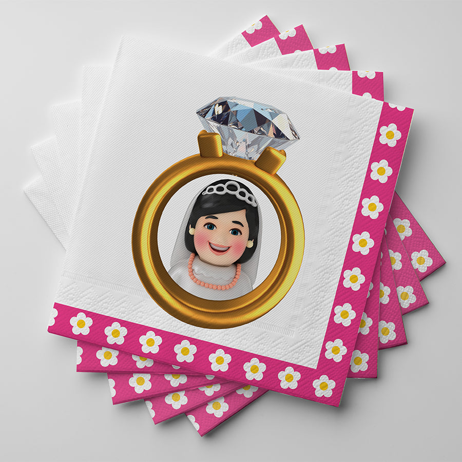 Mitzvah Kinder Premium Party Napkins - Kallah