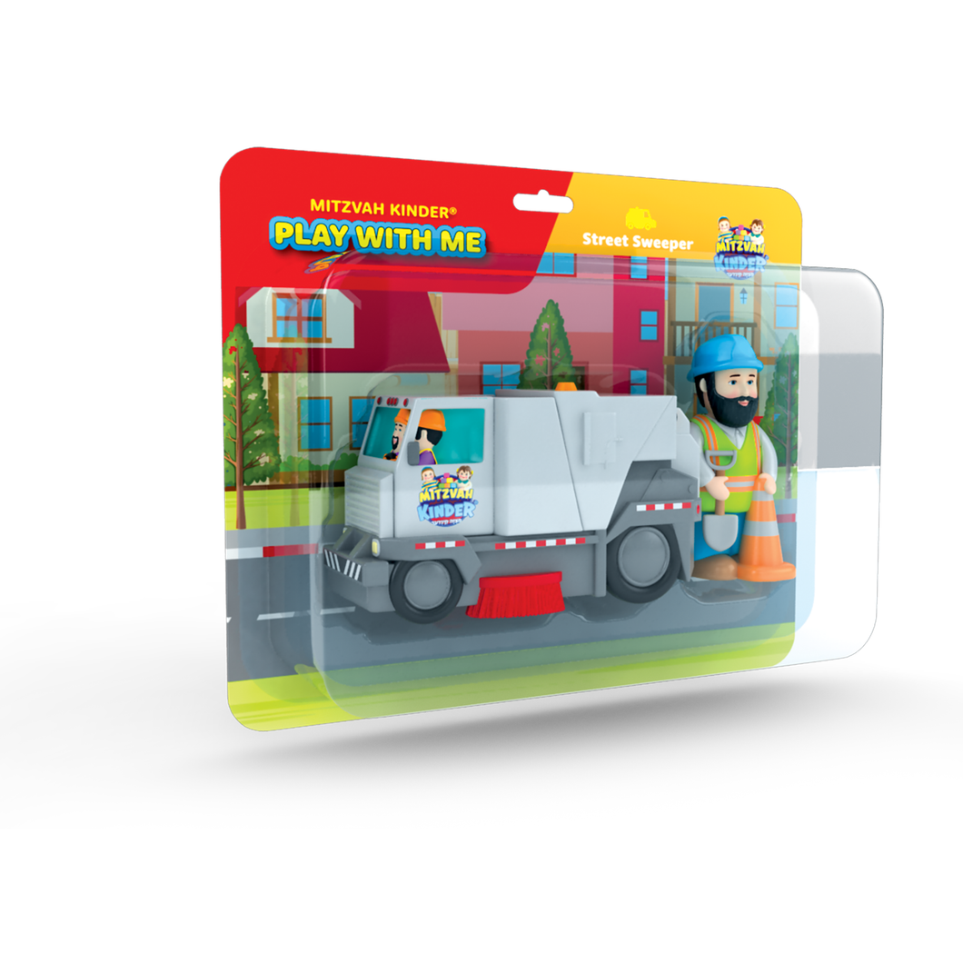 Mitzvah Kinder Street Sweeper Truck - Play With Me Series