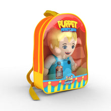Load image into Gallery viewer, Mitzvah Kinder Puppet Mentchees in a Backpack - Baby Chaim