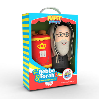 Mitzvah Kinder Rebbe and Torah Puppet Mentchees