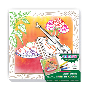 Color-In Paint-by-Color | Violin
