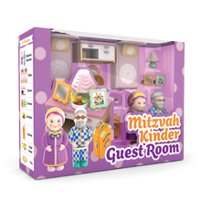 Load image into Gallery viewer, Mitzvah Kinder® Jewish Girls Bedroom Toy Set box