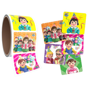 Mitzvah Smileys Stickers | Birthday Girl