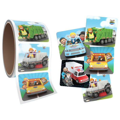 Mitzvah Smileys Stickers | Road Trip